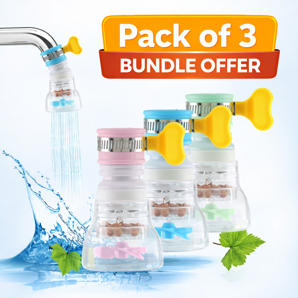 360° Rotating Kitchen Water Tap (3 PCS Bundle Offer)